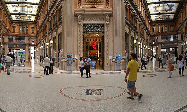 Louis Vuitton Roma Via Condotti store, Italy