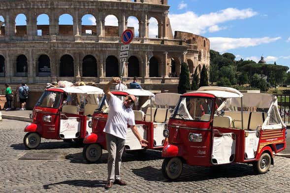 Tuk Tuk Tour around Rome